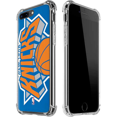 NBA New York Knicks Large Logo iPhone 7/8 Plus Clear Case