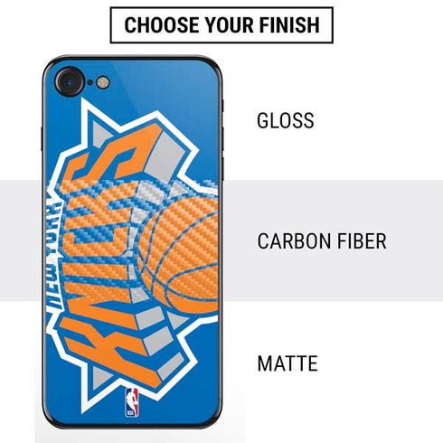 NBA New York Knicks Large Logo iPhone SE (2nd & 3rd Gen) Skin