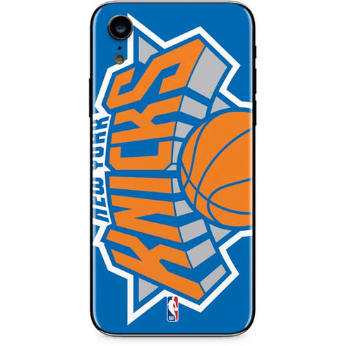 NBA New York Knicks Large Logo iPhone XR Skin