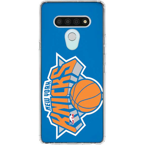 NBA New York Knicks Large Logo LG Stylo 6 Clear Case