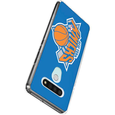 NBA New York Knicks Large Logo LG Stylo 6 Clear Case