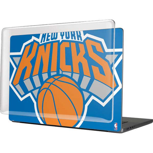 NBA New York Knicks Large Logo MacBook Pro 16in (2021-25) Case plus Skin