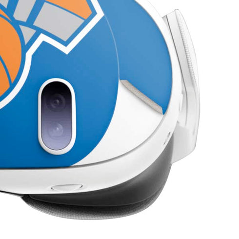 NBA New York Knicks Large Logo Meta Quest 3 Skin