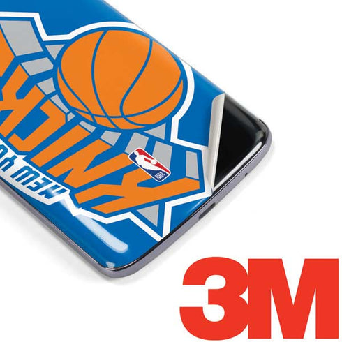 NBA New York Knicks Large Logo Moto E5 Plus Skin