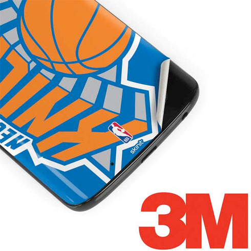 NBA New York Knicks Large Logo Moto G6 Skin
