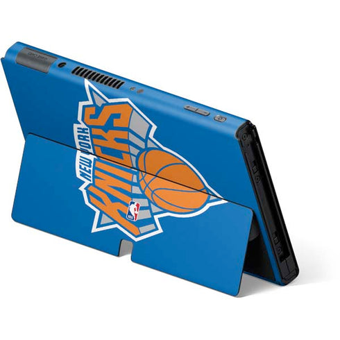 NBA New York Knicks Large Logo Nintendo Switch OLED (2021) Skin