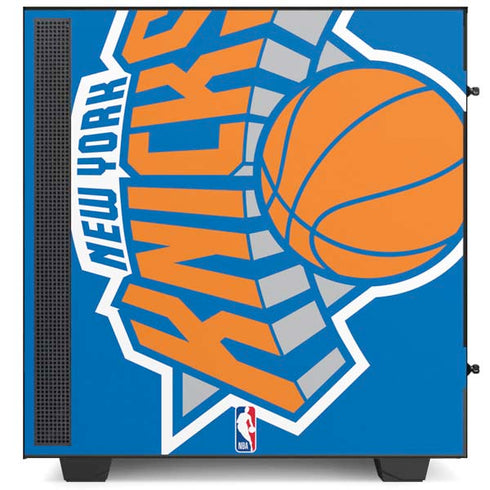NBA New York Knicks Large Logo NZXT H510 Compact ATX Mid-Tower Case Skin