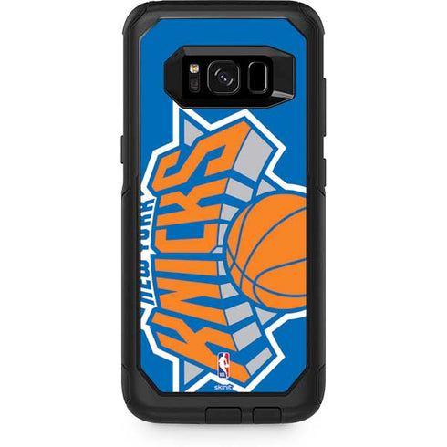 NBA New York Knicks Large Logo Otterbox Commuter Galaxy Skin