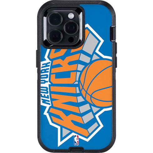 NBA New York Knicks Large Logo Otterbox Defender iPhone Skin