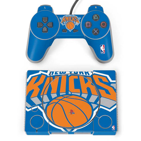 NBA New York Knicks Large Logo PlayStation Classic Bundle Skin