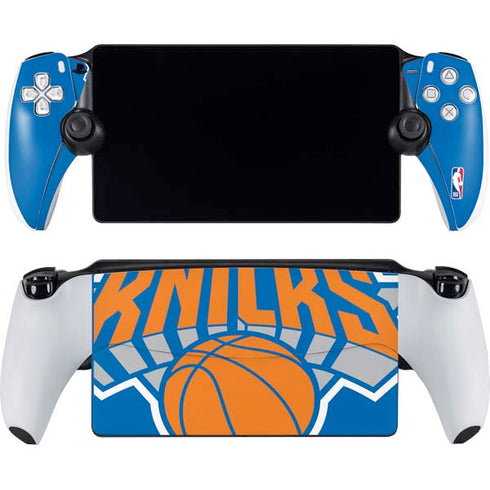 NBA New York Knicks Large Logo PlayStation Portal Remote Player Skin