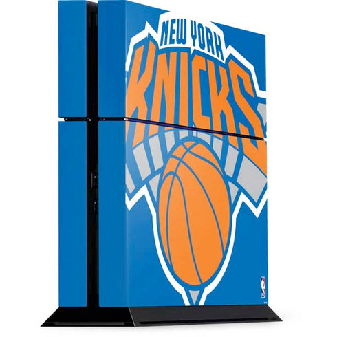 NBA New York Knicks Large Logo PS4 Console Skin