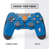 NBA New York Knicks Large Logo PS4 Controller Skin