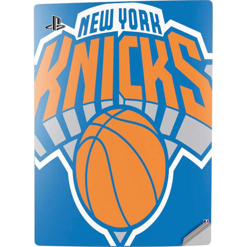 NBA New York Knicks Large Logo PS5 Digital Edition Console Skin