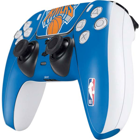 NBA New York Knicks Large Logo PS5 Controller Skin
