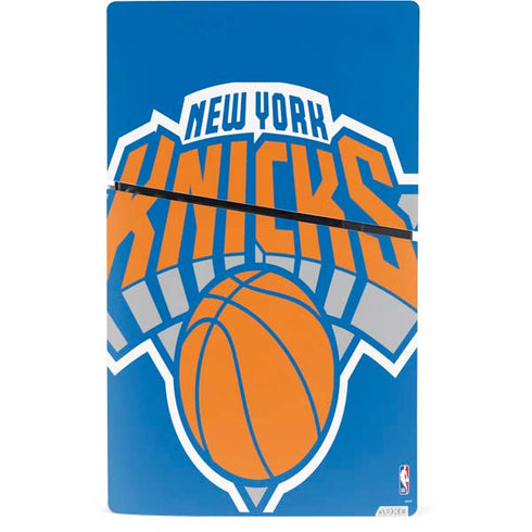 NBA New York Knicks Large Logo PS5 Slim Digital Edition Bundle Skin