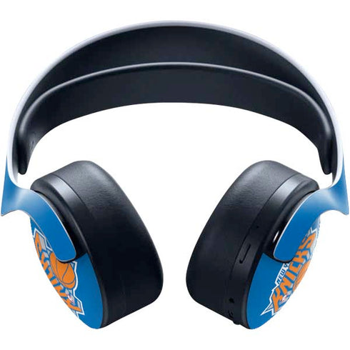 NBA New York Knicks Large Logo PULSE 3D Wireless Headset for PS5 Skin