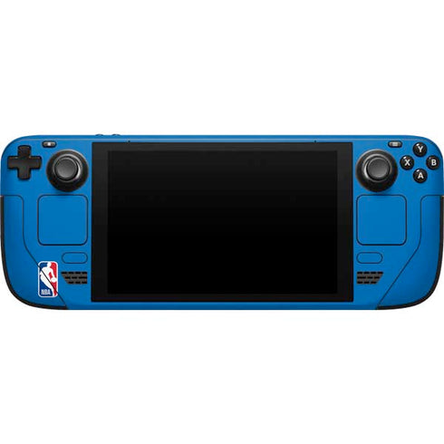 NBA New York Knicks Large Logo Steam Deck Handheld Gaming Computer Skin
