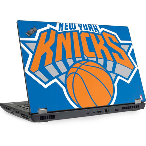 NBA New York Knicks Large Logo Lenovo ThinkPad Skin