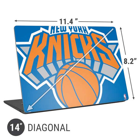 NBA New York Knicks Large Logo Universal Laptop 14in (11.4 x 8.2in) Skin