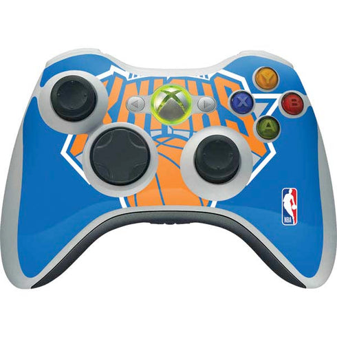 NBA New York Knicks Large Logo Xbox 360 Wireless Controller Skin