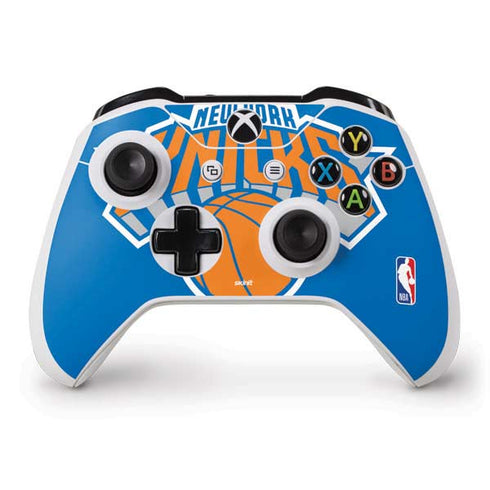 NBA New York Knicks Large Logo Xbox One S Controller Skin