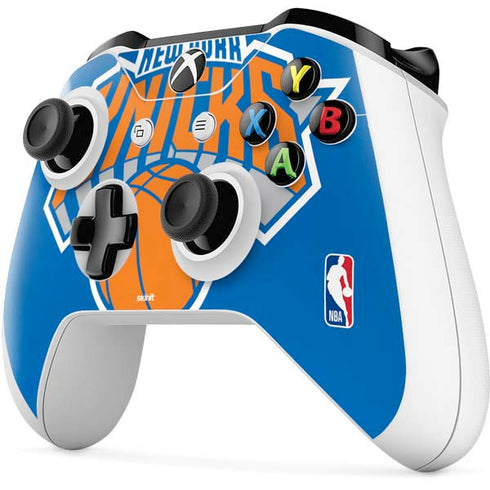 NBA New York Knicks Large Logo Xbox One S Controller Skin