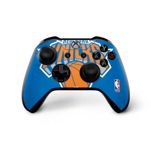 NBA New York Knicks Large Logo Xbox One X Controller Skin
