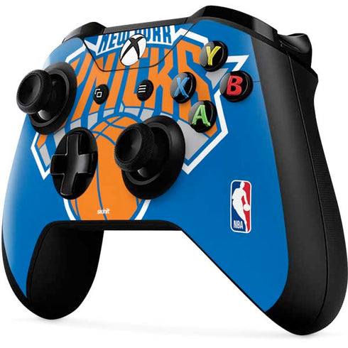 NBA New York Knicks Large Logo Xbox One X Controller Skin