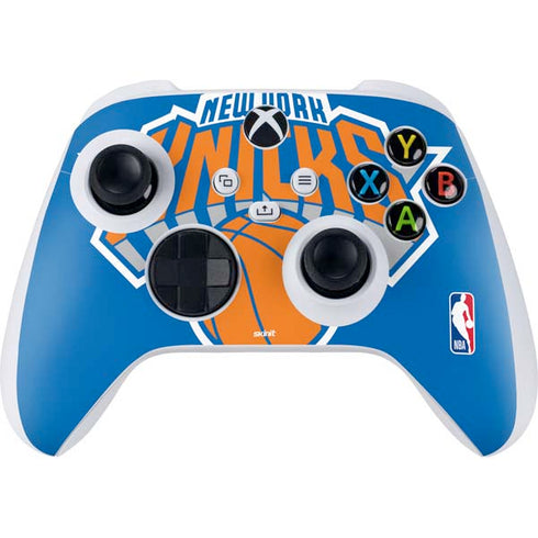 NBA New York Knicks Large Logo Xbox Series S Controller Skin