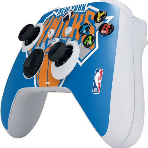NBA New York Knicks Large Logo Xbox Series S Controller Skin