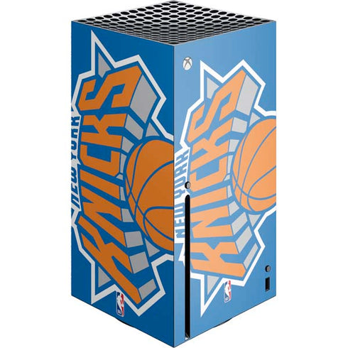 NBA New York Knicks Large Logo Xbox Series X Console Skin
