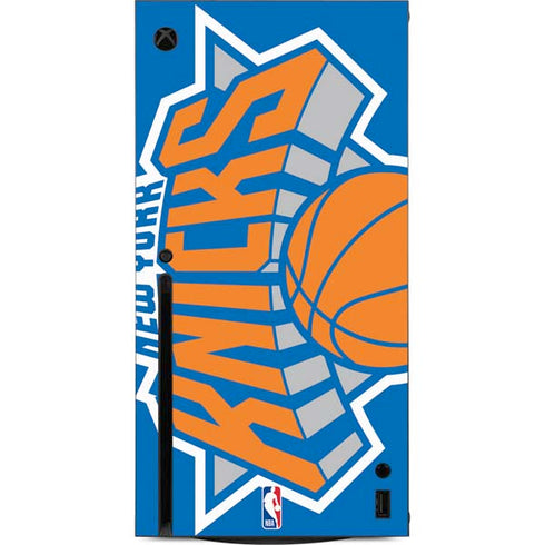 NBA New York Knicks Large Logo Xbox Series X Console Skin
