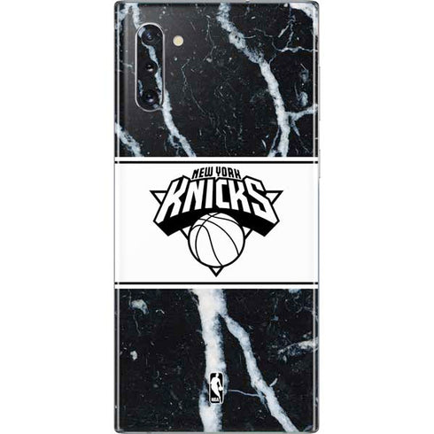 NBA New York Knicks Marble Galaxy Note 10 Skin