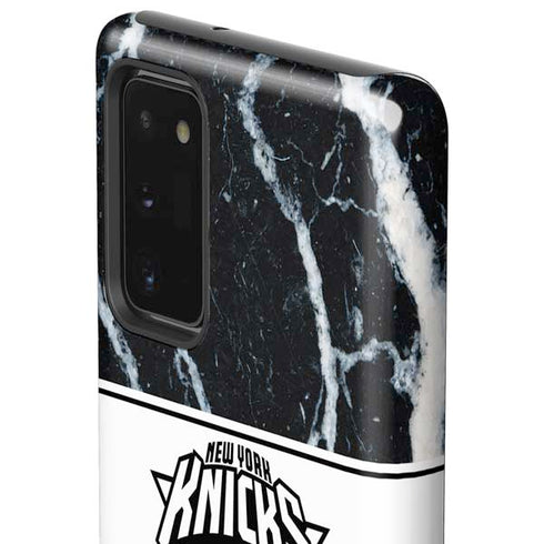 NBA New York Knicks Marble Galaxy Note20 5G Pro Case