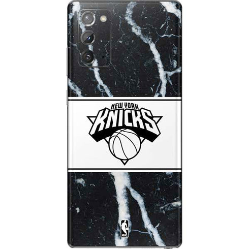 NBA New York Knicks Marble Galaxy Note20 5G Skin