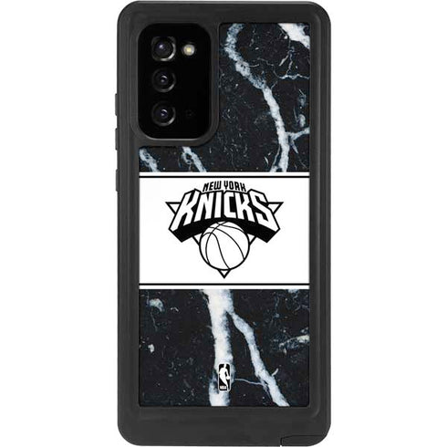 NBA New York Knicks Marble Galaxy Note20 5G Waterproof Case