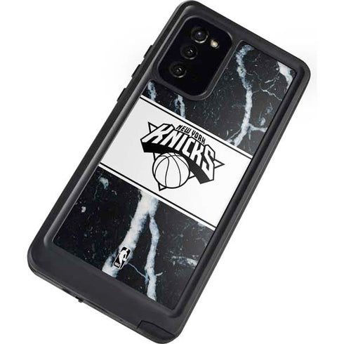 NBA New York Knicks Marble Galaxy Note20 5G Waterproof Case