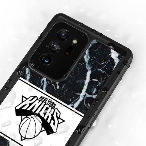 NBA New York Knicks Marble Galaxy Note20 Ultra 5G Waterproof Case