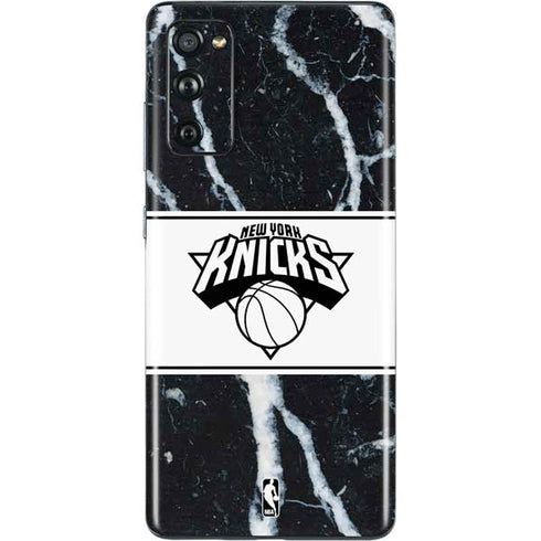 NBA New York Knicks Marble Galaxy S20 Fan Edition Skin