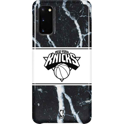 NBA New York Knicks Marble Galaxy S20 Lite Case