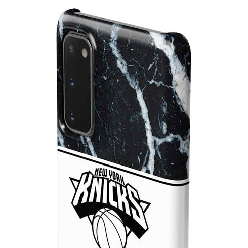 NBA New York Knicks Marble Galaxy S20 Lite Case