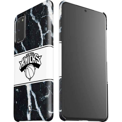 NBA New York Knicks Marble Galaxy S20 Lite Case