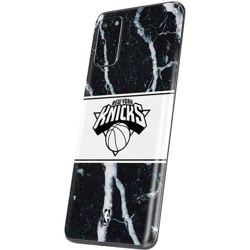 NBA New York Knicks Marble Galaxy S20 Plus Skin