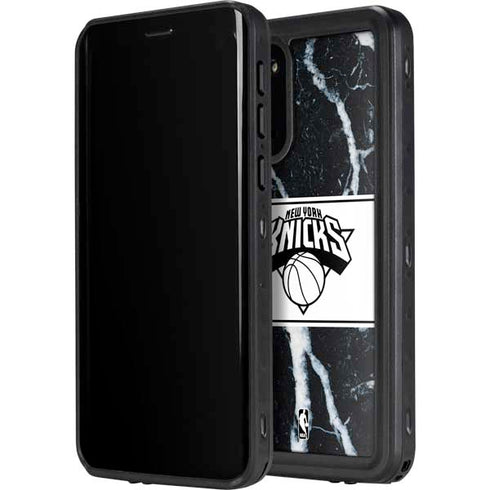 NBA New York Knicks Marble Galaxy S20 Plus Waterproof Case