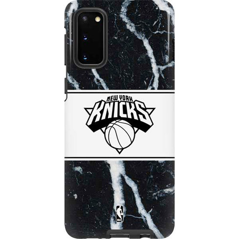 NBA New York Knicks Marble Galaxy S20 Pro Case