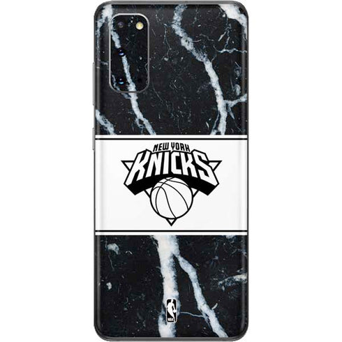 NBA New York Knicks Marble Galaxy S20 Skin