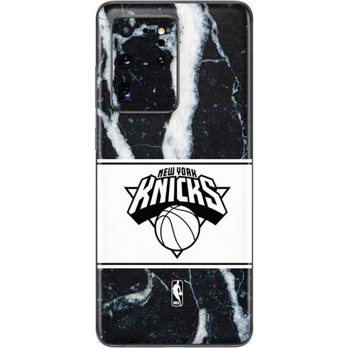 NBA New York Knicks Marble Galaxy S20 Ultra 5G Skin