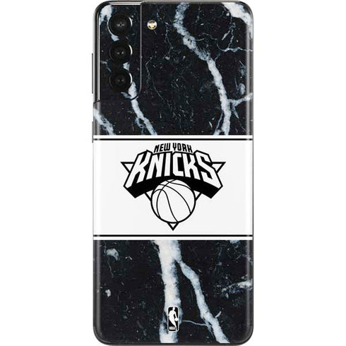 NBA New York Knicks Marble Galaxy S21 Plus 5G Skin