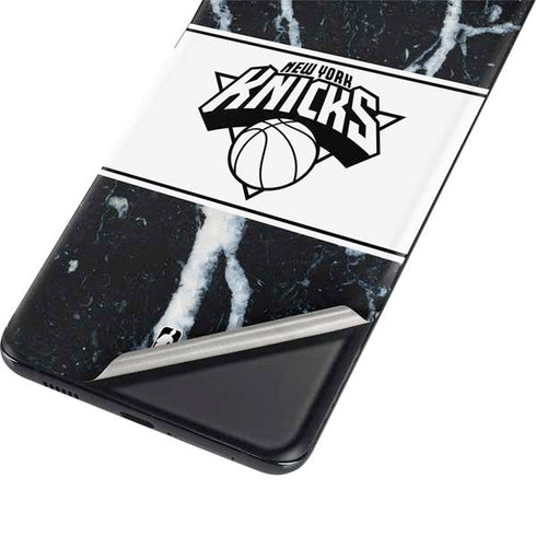NBA New York Knicks Marble Galaxy S21 Ultra 5G Skin